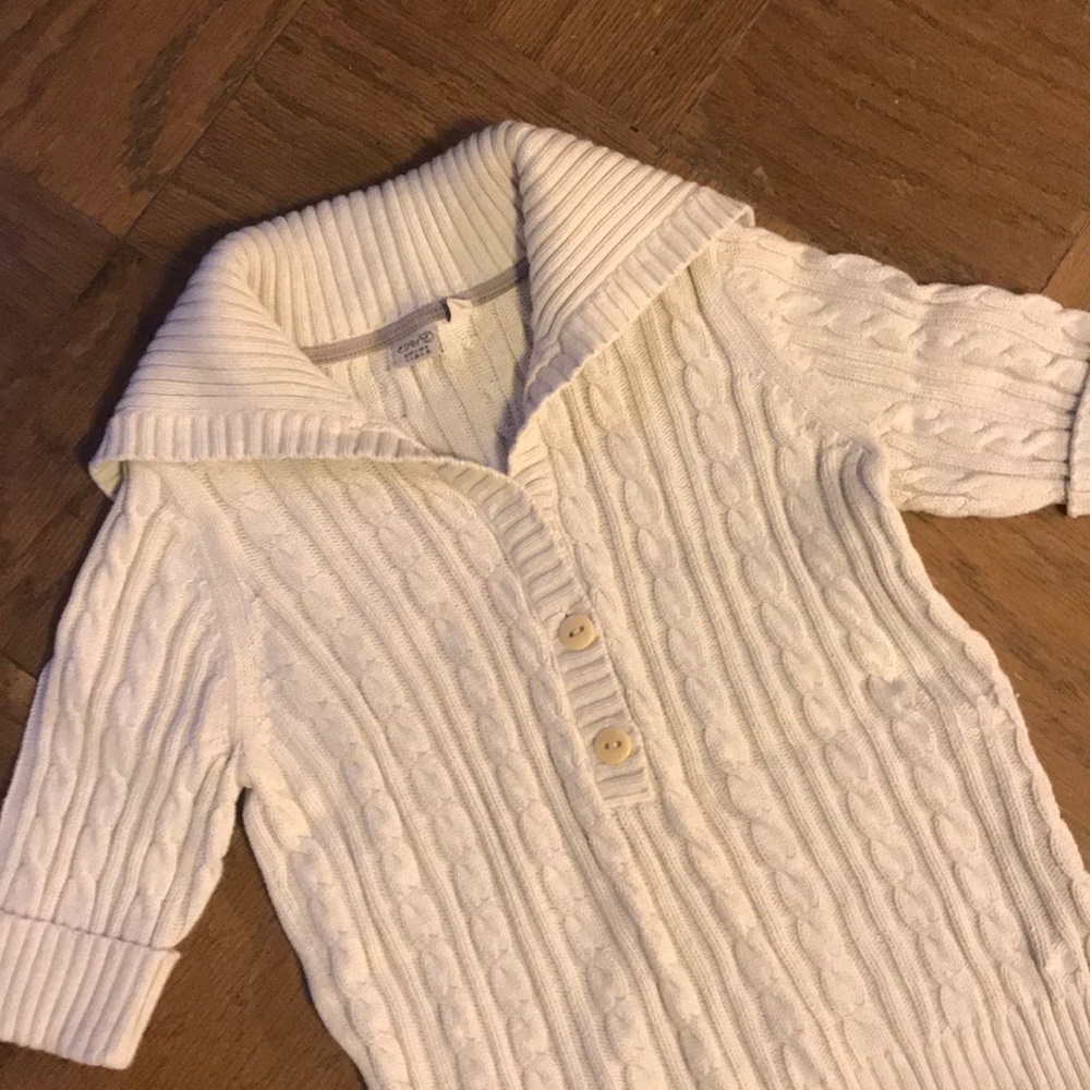 Esprit Thick Cable Button Sweater - image 2